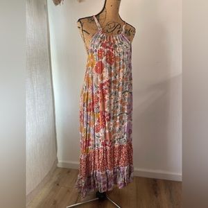 GIGIO 🌼 floral midi maxi hi lo floral dress